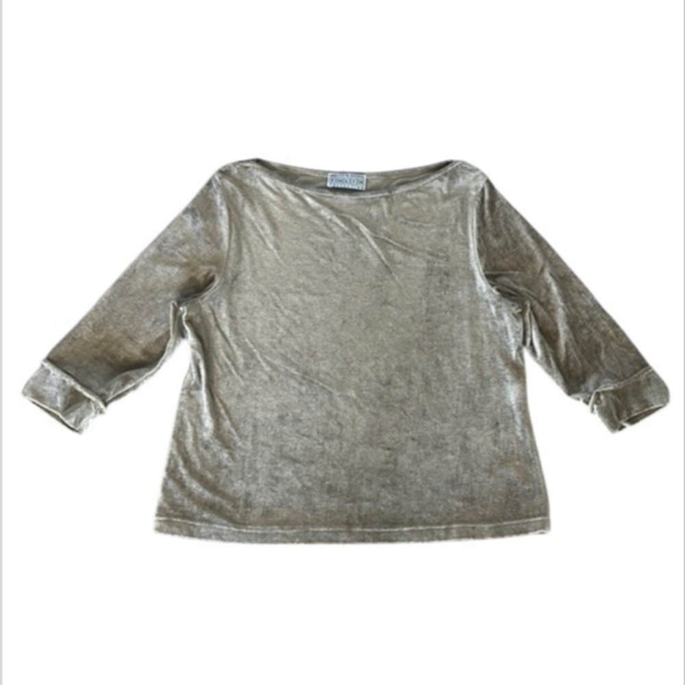 Saks Fifth Avenue Folio collection size XL velvet top